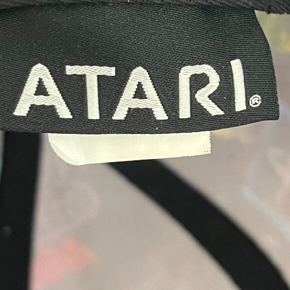 Vintage Atari Hat Cap Adult Snap Back All Over Video Game Console Print Mens - Picture 9 of 10